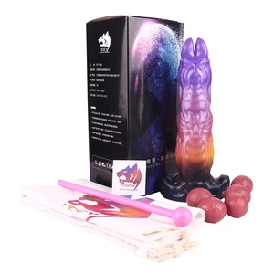YOCY Ovipositor Fantasy Monster Egg Laying Alien Penis <b>Dildo</b> Silicone Egg Laying Device Female Masturbator Sex Toys Wholesale - Product Image 4