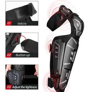 Meilleures ventes : Équipement de protection professionnel, genouillères rigides pour moto, pour une utilisation en extérieur - Product Image 2