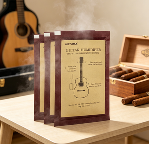 Pochette humidificatrice pour guitare 75g RH49% – Accessoire de contrôle de l'humidité pour instruments acoustiques, folk et classiques - Product Image 1