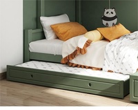 Lit superposé avec toboggan, lit superposé en bois pour enfants avec escalier, fenêtre et armoire pour garçons ou filles