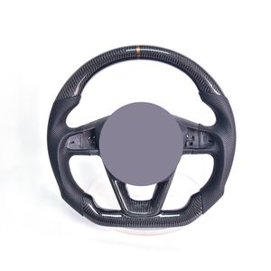 <span class=keywords><strong>Volant</strong></span> en fibre de carbone forgée pour <span class=keywords><strong>SEAT</strong></span> <span class=keywords><strong>LEON</strong></span>, cuir perforé, style sport, personnalisation, amélioration - Product Image 3