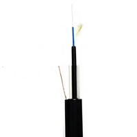 Cable de Fibra Óptica Plano para Exteriores FTTP, Suministro de Fábrica, 1/2/4/8/12/24 Núcleos, Tonable