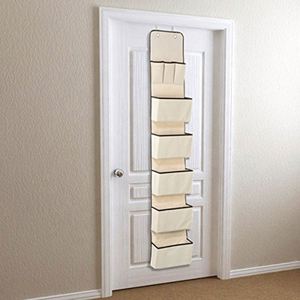 8-Pocket Foldable Over-the-Door Metal Steel Fabric Eco-Friendly Modern Bathroom Cabinet Organizer Wall Storage <b>Clothes</b> Bag - Product Image 6
