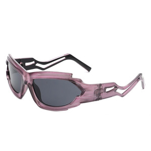 Moonhaze - Gafas de sol futuristas rectangulares deportivas con montura envolvente - Product Image 1