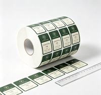Etiquetas Adhesivas Personalizadas con Logotipo para Productos de Cuidado Corporal y de Baño, Etiquetas Impermeables en Rollo para Botellas de Productos de Belleza para Supermercados