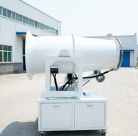 Canon à brouillard automatique 109L/min pour le contrôle de la poussière avec vent puissant pour le traitement des agrégats