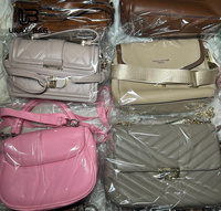 Bolsos de Lujo de Marca de Segunda Mano A15, Bolsos de Hombro Originales de Diseñador en Pacas, Mochilas Premium Ukay de Segunda Mano en Italia