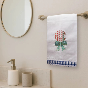 Decorative KWC Linen Guest <b>Towel</b>, Linen Cotton <b>Hand</b> <b>Towel</b>, Soft Absorbent Home Bathroom <b>Kitchen</b> Textile - Product Image 1