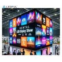 Pas fin intelligent ultra mince P1.6mm-P2.5mm LED polychrome annonçant le panneau mural avant ouvert d'intérieur d'affichage à LED de HD