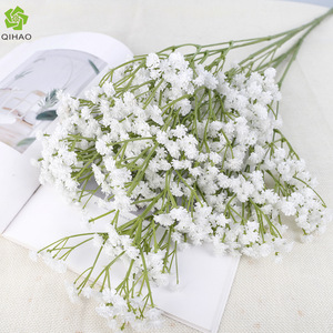 Extra Large Baby's Breath Flowers 95cm White Artificial Flowers For Wedding Home Decor Photography Props - Product Image 5