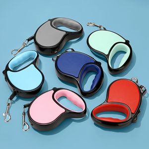 Laisse pour animaux de compagnie pour chiens de petite et moyenne taille, laisse rétractable automatique réglable en ABS, modèle 50, fabriquée dans le Zhejiang - Product Image 2