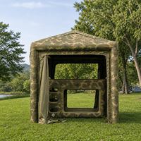 Système de contrôle de tension amélioré, hauteur réglable, abri de camping extérieur, tente de camping gonflable pour les vacances