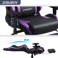 Échantillon gratuit, chaise de jeu ergonomique, pas cher, bureau, ordinateur, Pc, hauteur réglable, inclinable, pivotant, course