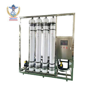 Équipement d'ultrafiltration 3000L/H Système de filtration de l'eau Installation de traitement de l'eau Pompe de filtre de recyclage PLC - Product Image 1