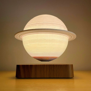 Lámpara Levitante de Saturno HCNT, Impresión 3D, Lámpara de Luna Flotante, Lámpara Nocturna, Regalos Personalizados, <span class=keywords><strong>Precio</strong></span> de Fábrica - Product Image 3