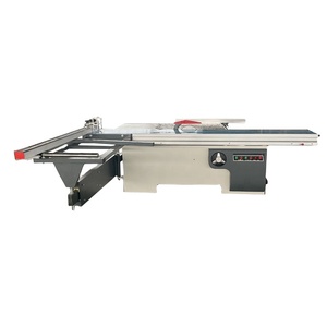 Scie à panneaux à table coulissante 45 ° /90 °   Coupe d'angle avec règle de précision pour bois massif et panneaux artificiels dans l'industrie du meuble - Product Image 1