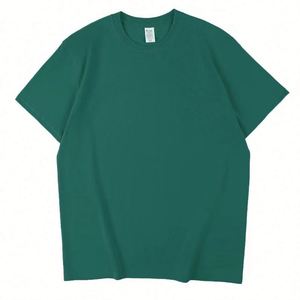 Custom Men's Heavyweight Oversized Cotton T-<b>Shirt</b> Printed Promotional T-<b>Shirt</b> - Product Image 5
