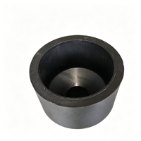 Manchon de réduction S160*63MM SDR11 poli PE 100, traitement de surface lisse, pour connexion à bride eau/gaz souterraine