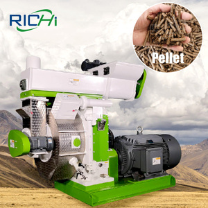 Richi cài đặt miễn phí 5-7t/h kế hoạch nhà máy viên gỗ bạch đàn - Product Image 1