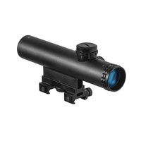Lunette tactique LUGER HD 4X20 avec tourelle BDC pour la chasse étanche haute précision