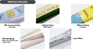 Özel el krem tüpü ambalaj Flip Top anahtarlık delik boş yumuşak tüp maç DIY boncuk zincir cilt bakımı kozmetik serigrafi - Product Image 6