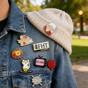 Game Movie Themed Enamel Pins <b>Metal</b> Craft Lapel Badge Personalized Custom Brooch Fashion Jewelry Gift for Fans Collectors - Product Image 6