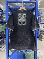 T-shirt West Coast Choppers Rock Gothic Graphic Tee en coton rétro à manches courtes pour hommes et femmes, unisexe, Heavy Metal