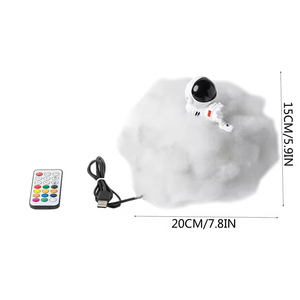 Luz Nocturna <span class=keywords><strong>Creative</strong></span> <span class=keywords><strong>Cloud</strong></span> con LED de 12 Colores, Control Remoto, Carga USB, Diseño Moderno, Regulable, Luz Ambiental para Dormitorio - Product Image 6