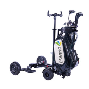 Nouveau chariot de golf électrique pliable en aluminium 2025 avec moteur sans balais 1600W, vitesse de 25 km/h, pliage facile, chariot motorisé - Product Image 5