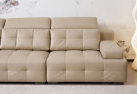 Ensemble de canapés modulaires carrés modernes en cuir PU, design bulle moelleux, garnissage en éponge, canapé-lit pour hôtels et hôpitaux