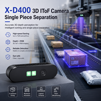 Capteur de vision 3D X-D400 pour l'automatisation des lignes de production, machine de comptage d'objets, caméra optique industrielle IToF 3m