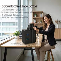 Diffuseur d'huiles essentielles sans eau pour climatisation, électrique, avec commande par application, 500 ml, mural, pour la maison et l'hôtel, machine à parfum d'ambiance