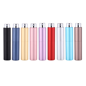 Bán buôn Vòng 5ml 10ml Twist Up kim loại Spray Chai 8ml Nhôm xách tay bơm lại nước hoa Atomizer - Product Image 2