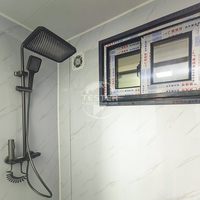 Maison de conteneur en acier flexible de vente chaude pour l'isolation phonique et l'isolation thermique de scénarios multiples