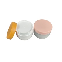 ODM OEM RUIPACK 50/ 100g plastique PP bocaux Pot cosmétique crème bouteille conteneur/couleur mate bol forme visage crème emballage bocaux bouteilles