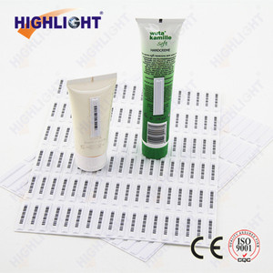 Giá rẻ bán lẻ an ninh tấm giấy Sticker với mã vạch từ mỹ phẩm chống trộm nhãn mềm 58kHz AM nhãn EAS mềm <span class=keywords><strong>tag</strong></span> - Product Image 2