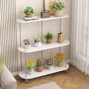 Étagère à fleurs multicouche en bois massif, 60x30x100cm, étagère de rangement sur pied pour balcon, salle de bain, design minimaliste - Product Image 3