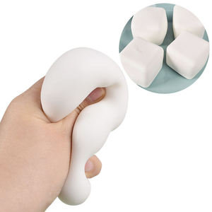 5.5cm Silicone Tofu Slow Rebound Squishy Anti-Stress Decompression Squeeze Toy for 5 to 7 Years and Adults - Product Image 1