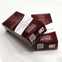 Kotak Kemasan Kertas Produk Pemadam Kebakaran Warna Merah Hot Sell dengan Cetak Foil Emas dan Lapisan Matte