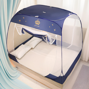 Hermosa cama de red plegable Mosquitera grande de lujo, mosquitera emergente para cama - Product Image 2