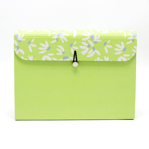 อุปกรณ์สำนักงา<span class=keywords><strong>น</strong></span>ดอกไม้ฤดูใบไม้ผลิอินเทรนด์ใหม่กระเป๋า12ช่องโฟลเดอร์กระดาษอวัยวะที่ขยายได้กระเป๋าเอกสารหีบเพลง - Product Image 2