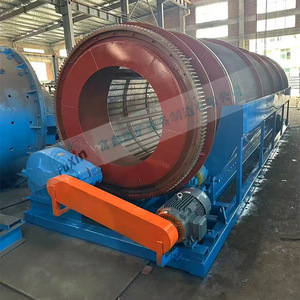 <b>Large</b> Shaftless Drum Screen Circular Ore Screening Equipment Motor Powered Vibrating Screen - Product Image 2