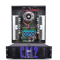 Amplificador Profesional CA20, Amplificador de Clase H para DJ, 1200 W, 2 Canales, Altavoz para Karaoke, Subwoofer