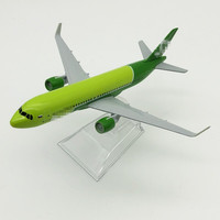 Modèle d'avion en métal moulé sous pression Airbus A320 à l'échelle 1:400, 16 cm, design personnalisé, en alliage, à vendre
