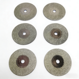 Qualité industrielle 150 #   Lame de <span class=keywords><strong>scie</strong></span> à grain diamanté ultra-mince de 1 mm, diamètre 25 mm, pour la découpe de précision du verre et des carreaux, OEM - Product Image 6