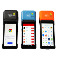 Logiciel de point de vente intelligent, contrôle fiscal NFC, terminal de point de vente mobile Android portable, système d'impression de reçus thermiques 80 mm, USB