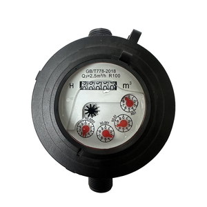 <span class=keywords><strong>Compteur</strong></span> <span class=keywords><strong>d</strong></span>'<span class=keywords><strong>eau</strong></span> mécanique à cadran humide à buse unique avec raccord fileté - Product Image 1