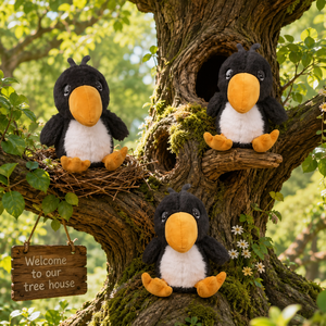 Juguete de Peluche de Tucán de Pico Grande, Pájaro Tropical de Peluche Largo, Muñeco de Animal Salvaje Suave al por Mayor para Tiendas de Regalos de Zoológicos - Product Image 5