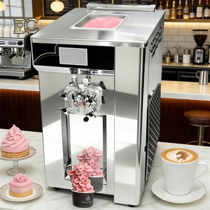 Combo Ice <b>Cream</b> Machine <b>Maker</b> Tabletop Ice <b>Cream</b> Soft Single Machine Commercial Frozen Yogurt <b>Maker</b> Maquinaria De Heladeria - Product Image 1