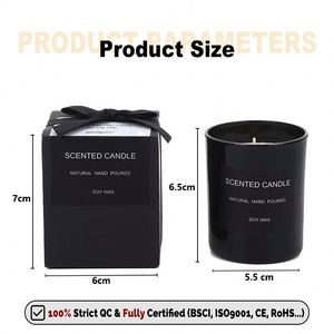 New Customized Luxury Scented <b>Candles</b> Gift <b>Set</b> Christmas Scented <b>Candles</b> Wholesale Soy Wax Scented <b>Candles</b> Jars - Product Image 3